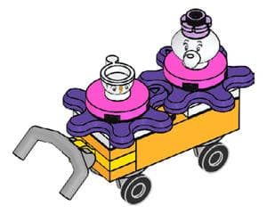 Mrs Potts and Chip