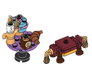 Cogsworth, Lumière & Sultan