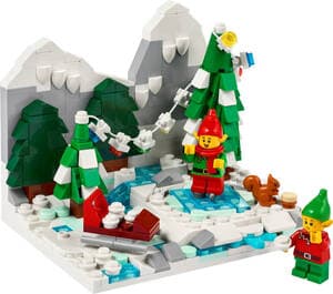 Winter Elves Scene