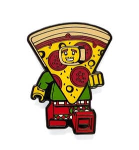 Pizza Guy Snap Button
