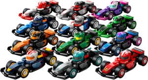 F1 Collectible Race Car - Complete - All Sets