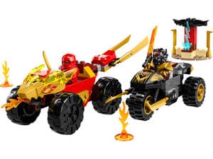 Kai and Ras's Car and Bike Battle