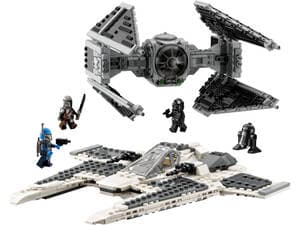 Mandalorian Fang Fighter vs. TIE Interceptor