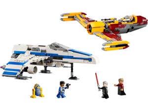 New Republic E-Wing vs. Shin Hati’s Starfighter